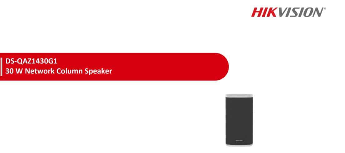 Loa IP Hikvision DS-QAZ1430G1 - Loa IP Dạng Cột, Loa Thông Báo, Công Suất 30W