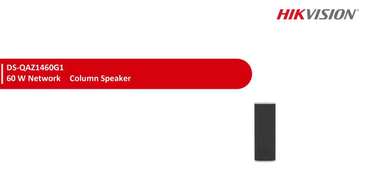 Loa IP Hikvision DS-QAZ1460G1 - Loa IP Dạng Cột, Loa Thông Báo, Công Suất 60W 