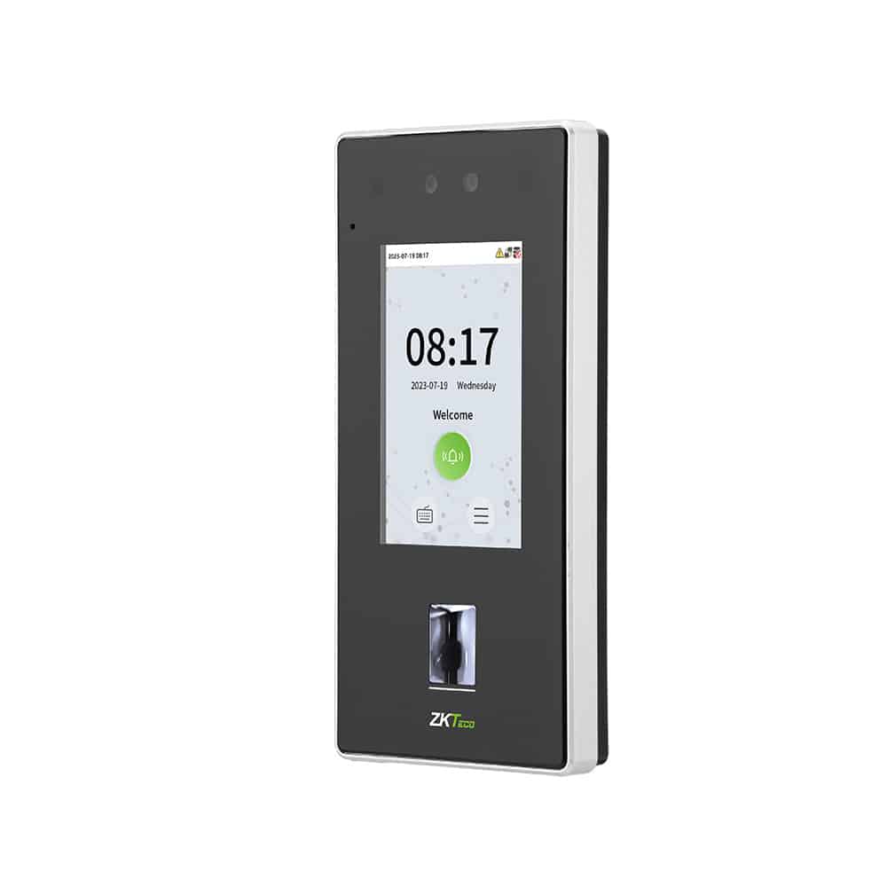 Thiết Bị Chấm Công Kiểm Soát Cửa Khuôn Mặt ZKTeco SpeedFace-V4L Pro – Xác Thực Vân Tay, Thẻ Từ