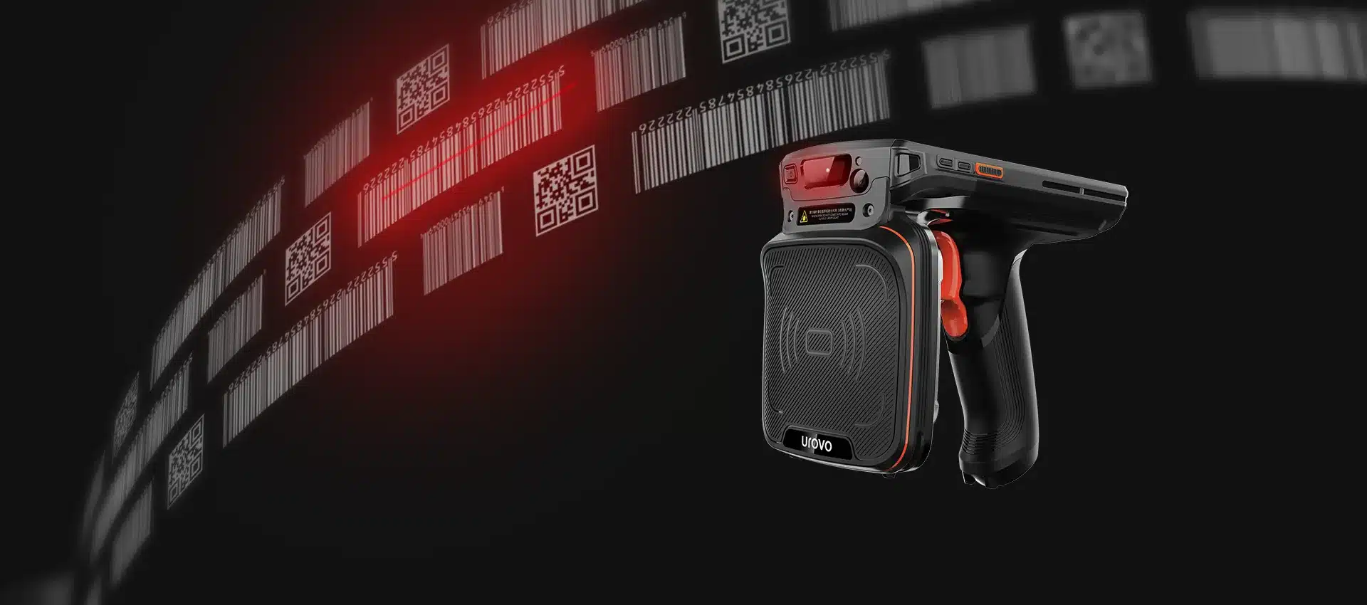 Đầu Đọc Thẻ UROVO DT50P - Đầu Đọc Thẻ RFID UHF Cầm Tay