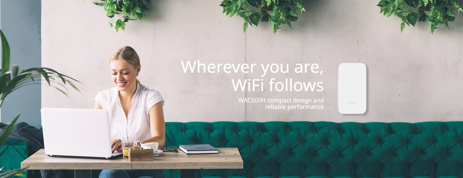 WAC500H là Access Point gắn tường chuẩn WiFi 5 Wave 2