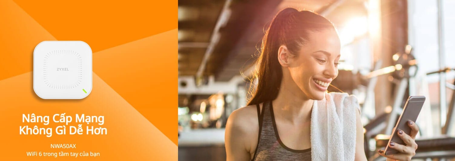 NWA50AX là Access Point WiFi 6 giá phải chăng, thiết kế cho doanh nghiệp nhỏ và người dùng SOHO