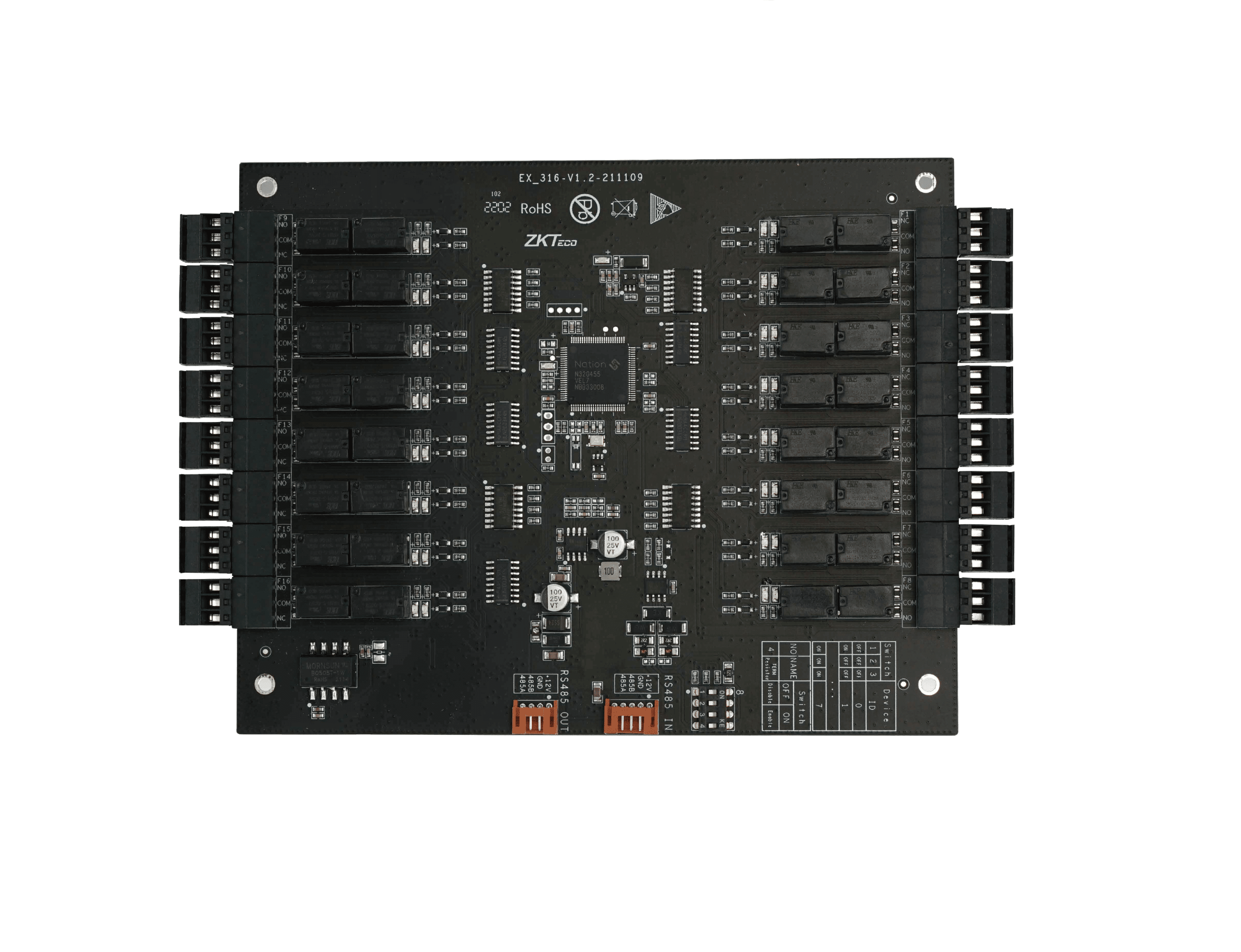 Bộ Mở Rộng Thang Máy ZKTeco DEX16 – Kết Hợp Hoàn Hảo Với EC16