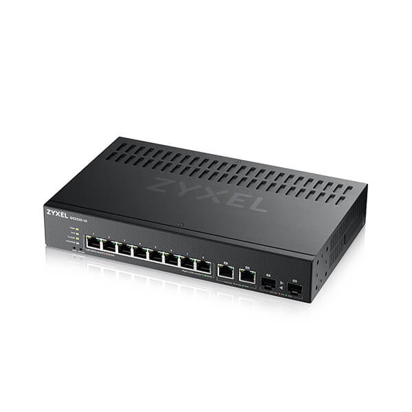 Switch Zyxel GS2220-10 – Bộ Chuyển Mạch 10 Port GbE, Switch Layer 2+ Managed