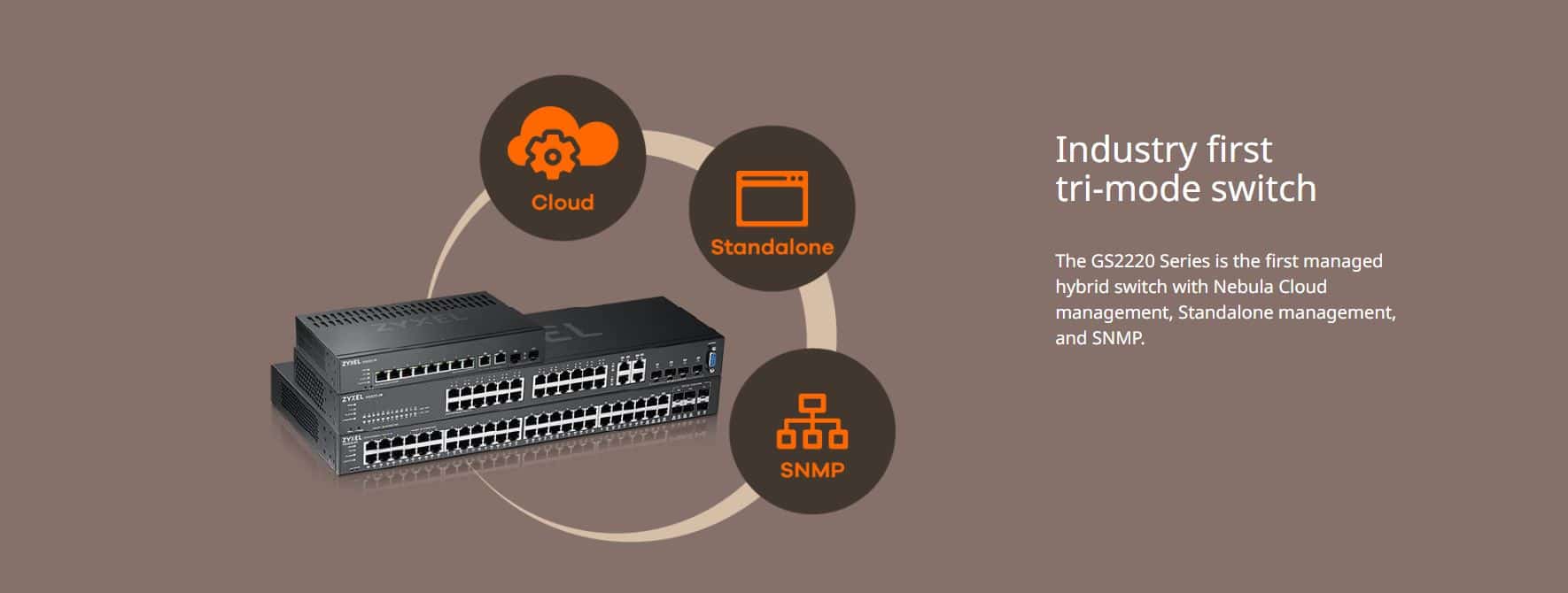 Switch Zyxel GS2220-28 - Bộ Chuyển Mạch 28 Port GbE, Switch Layer 2+ Managed