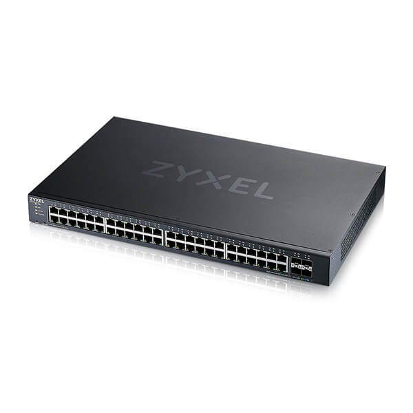 Switch Zyxel XGS1935-52 – Bộ Chuyển Mạch 48 Port GbE, 4 Port SFP+ 10G Uplink, Switch L3 Smart Managed