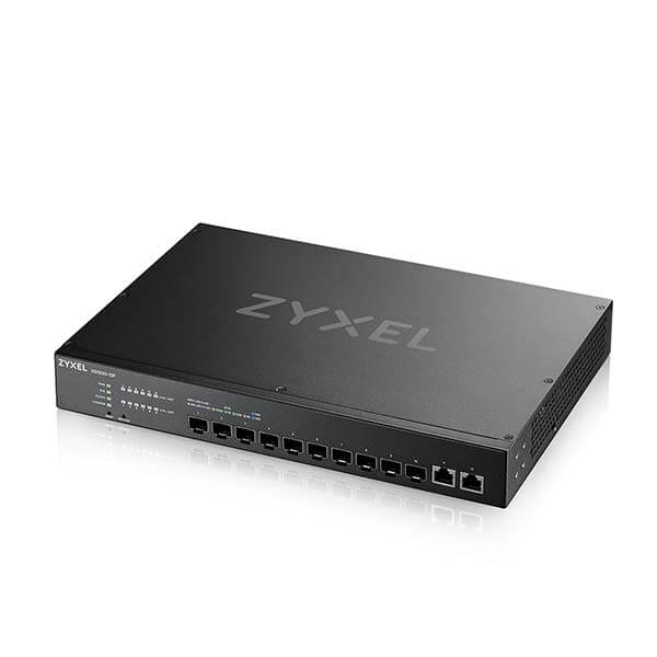 Switch Quang Zyxel XS1930-12F – Bộ Chuyển Mạch 10 Port SFP+ 10G, 2 Port Multi-Gigabit 10G, Switch Lite-L3 Smart Managed