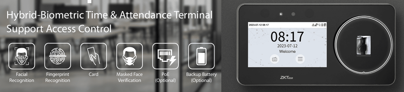 Zkteco FaceDepot 4A là thiết bị chấm công sinh trắc học hiện đại