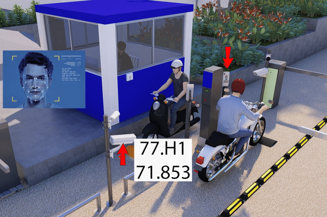 Giải Pháp Bãi Xe Nhận Diện Khuôn Mặt Thông Minh – Tối Ưu Quản Lý