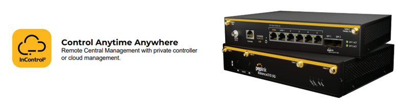 Quản lý đám mây InControl2 trên Router WiFi Peplink Balance 310 5G