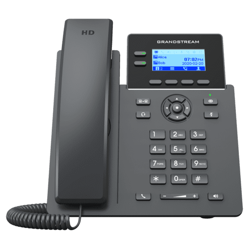 Điện Thoại IP Grandstream GRP2602P – 4 Tài Khoản SIP, Hỗ Trợ PoE 100Mbps, Màn Hình LCD, Quản Lý Từ Xa Qua Cloud