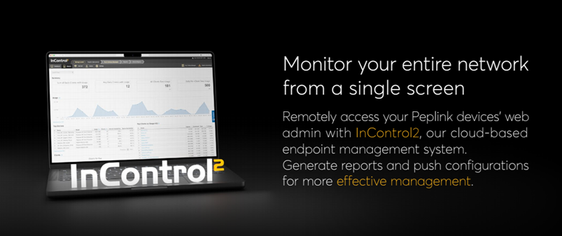 Quản lý Router Peplink MAX BR1 Mini 5G từ xa qua InControl2
