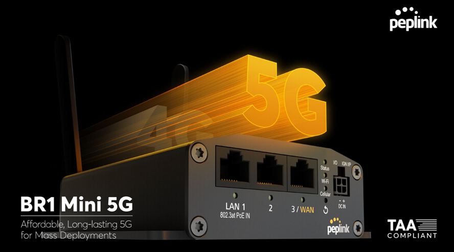 MAX BR1 Mini 5G hỗ trợ kết nối 5G tốc độ cao
