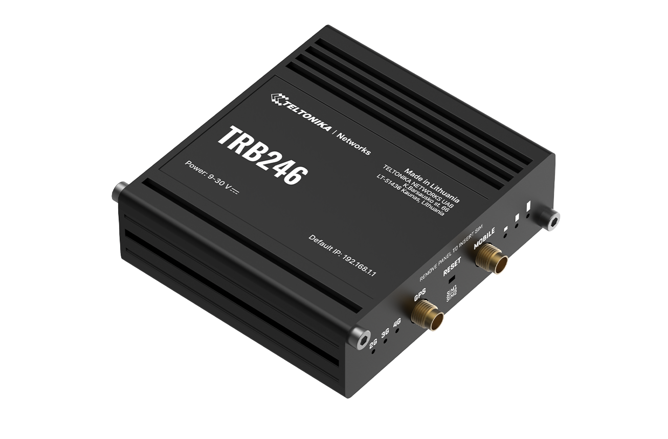 Gateway Công Nghiệp Teltonika TRB246 4G LTE 2 SIM