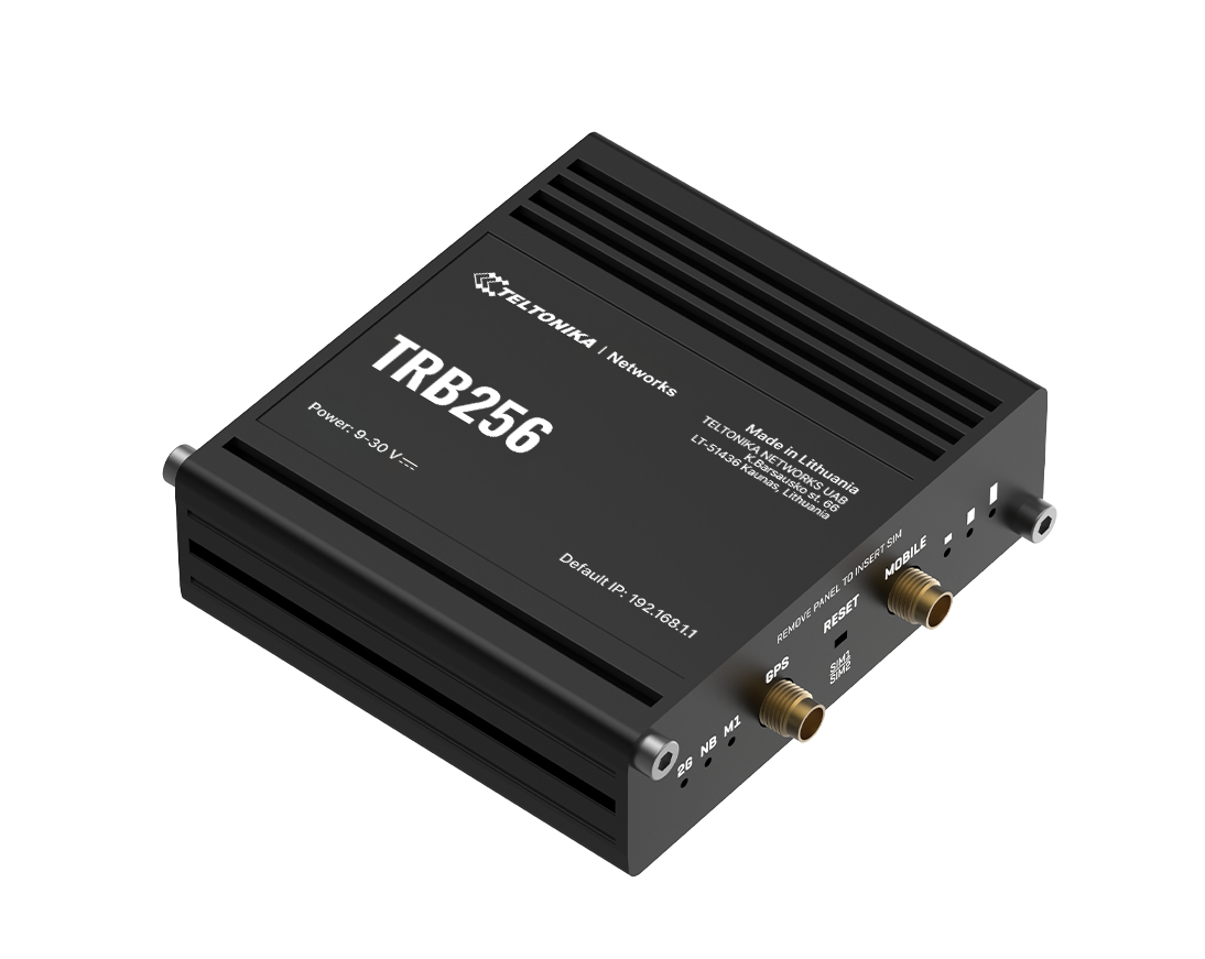 Gateway Công Nghiệp Teltonika TRB256 với tính năng 2 SIM dự phòng