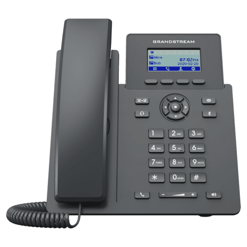 Điện Thoại IP Grandstream GRP2601 – 2 Tài Khoản SIP, Màn Hình LCD, Quản Lý Từ Xa Qua Cloud