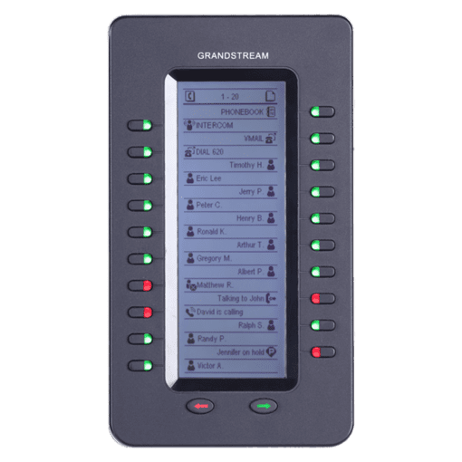 Bàn Phím Mở Rộng GXP2200Ext – 40 Phím Mở Rộng, 20 Nút Ấn Nhanh, Màn Hình LCD, Kết Nối Với GXP2140, 2170