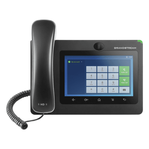 Điện Thoại IP Video Grandstream GXV3370 – 16 Tài Khoản SIP, Màn Hình Cảm Ứng, Android 7.0