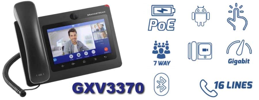Điện Thoại IP Video Grandstream GXV3370 