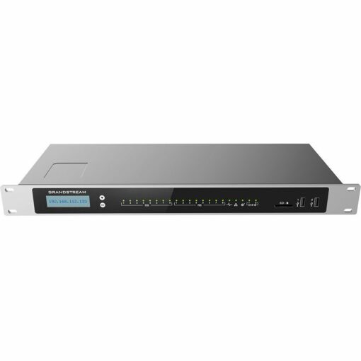 Tổng Đài IP Grandstream UCM6308A – 1500 Máy Lẻ, 200 Cuộc Gọi Đồng Thời, 8 Cổng FXS, 8 Cổng FXO, Quản Lý Từ Xa Qua Cloud