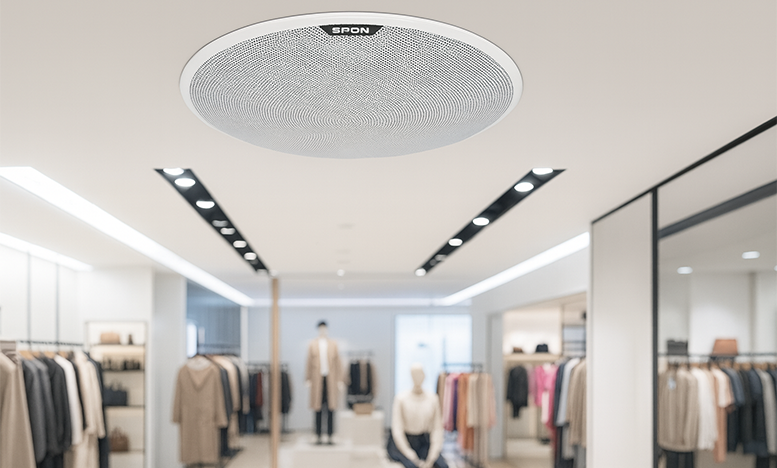 Loa Spon SAP-TH65 vỏ kim loại bền bỉ cho hệ thống loa âm trần