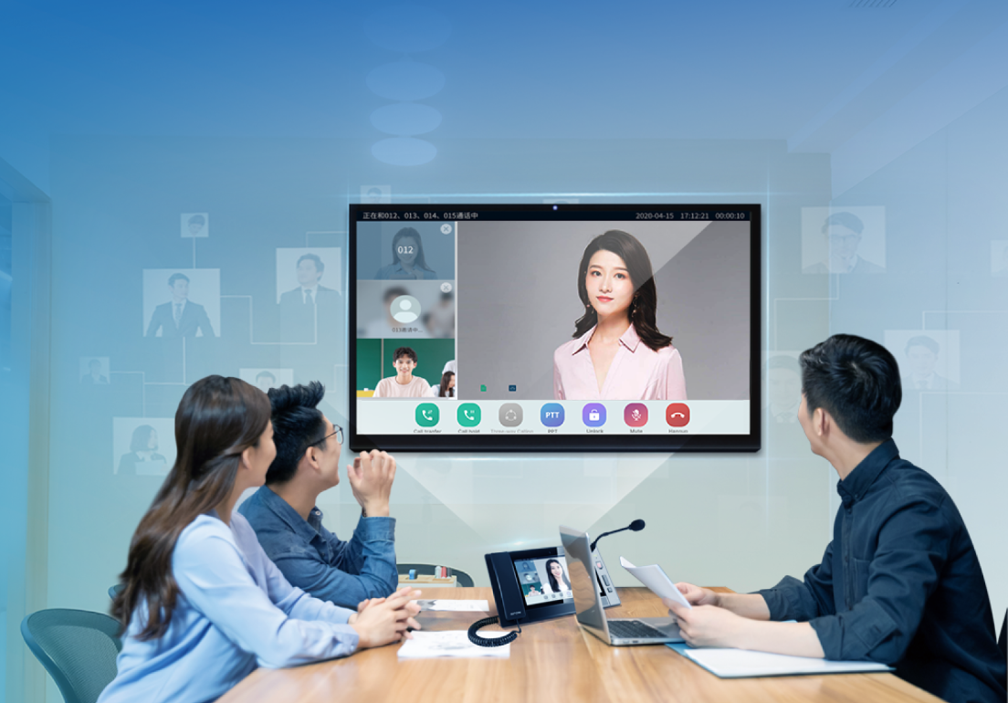 Liên lạc video hai chiều HD trên Bàn Gọi IP Video XC-9031NV