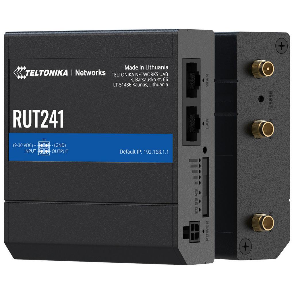 Router Công Nghiệp RUT241 với vỏ nhôm bền bỉ