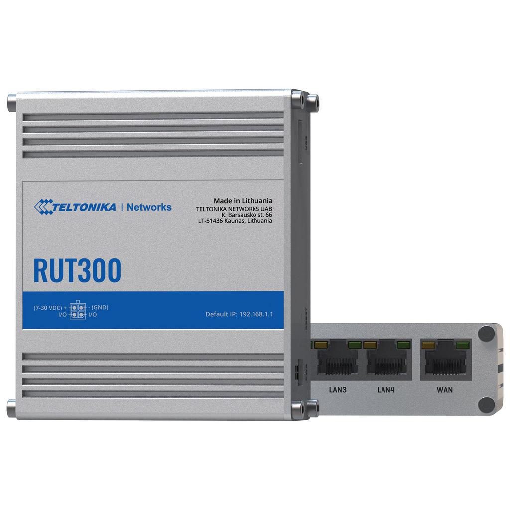 Router Công Nghiệp Teltonika RUT300 thiết kế kim loại bền bỉ