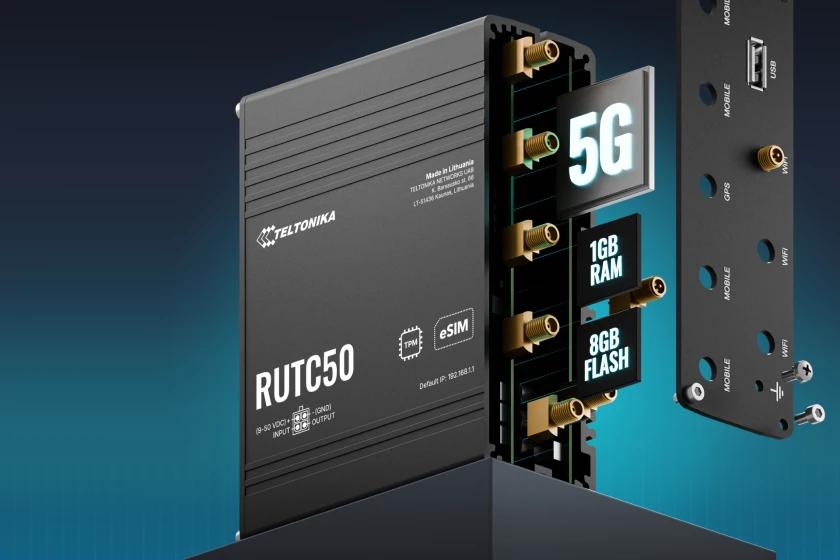 Router Công Nghiệp Teltonika RUTC50 hiệu năng xử lý mạnh