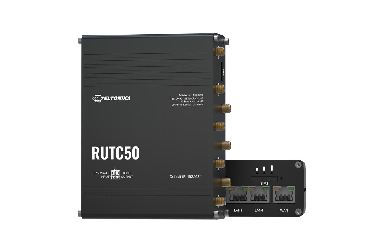 Thiết bị Router Công Nghiệp RUTC50 5G hiệu suất cao