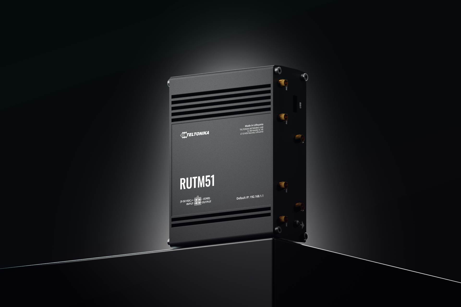 Router Công Nghiệp Teltonika RUTM51 hỗ trợ kết nối 5G tốc độ cao
