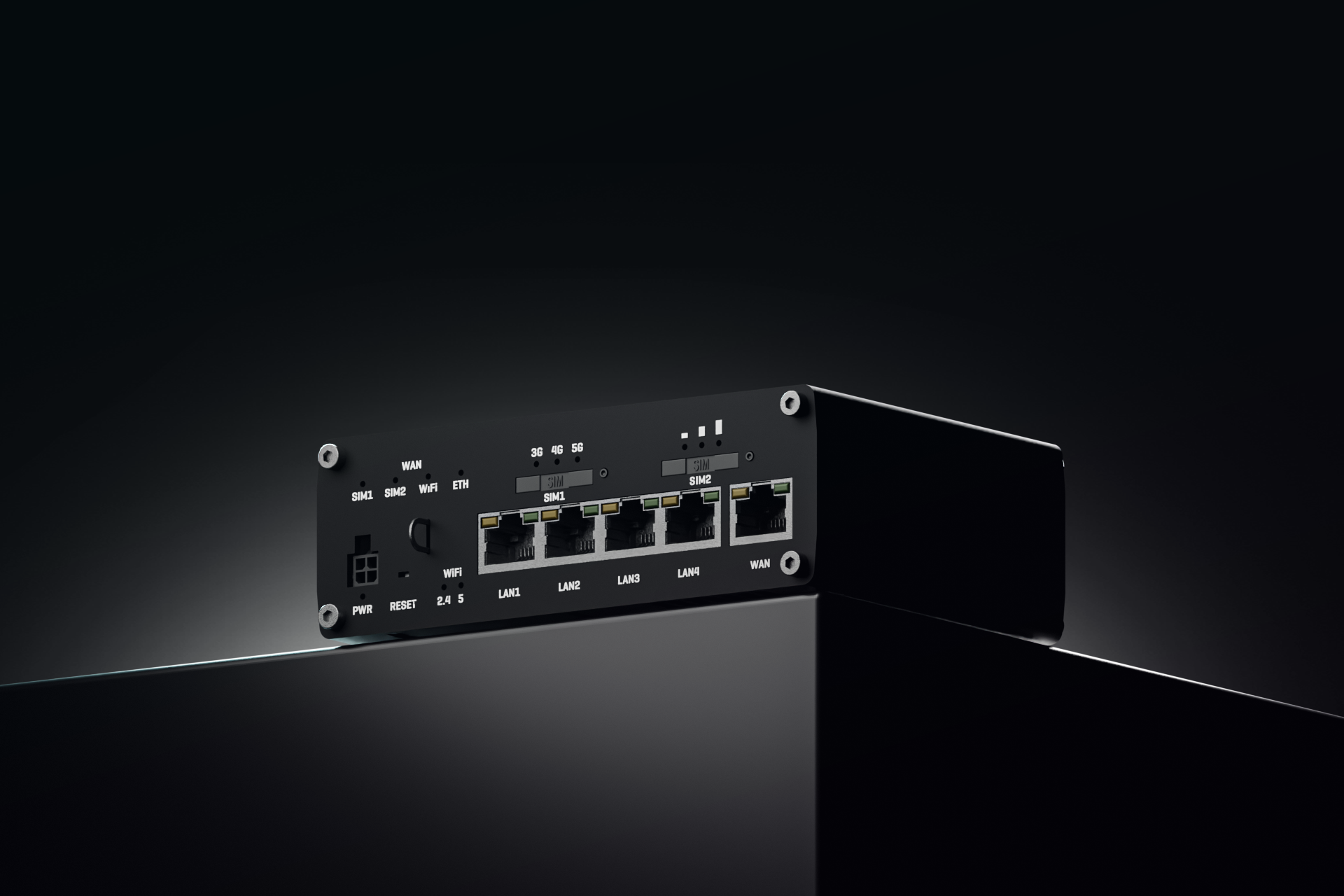 Cổng mạng Gigabit linh hoạt của Router Công Nghiệp RUTM51