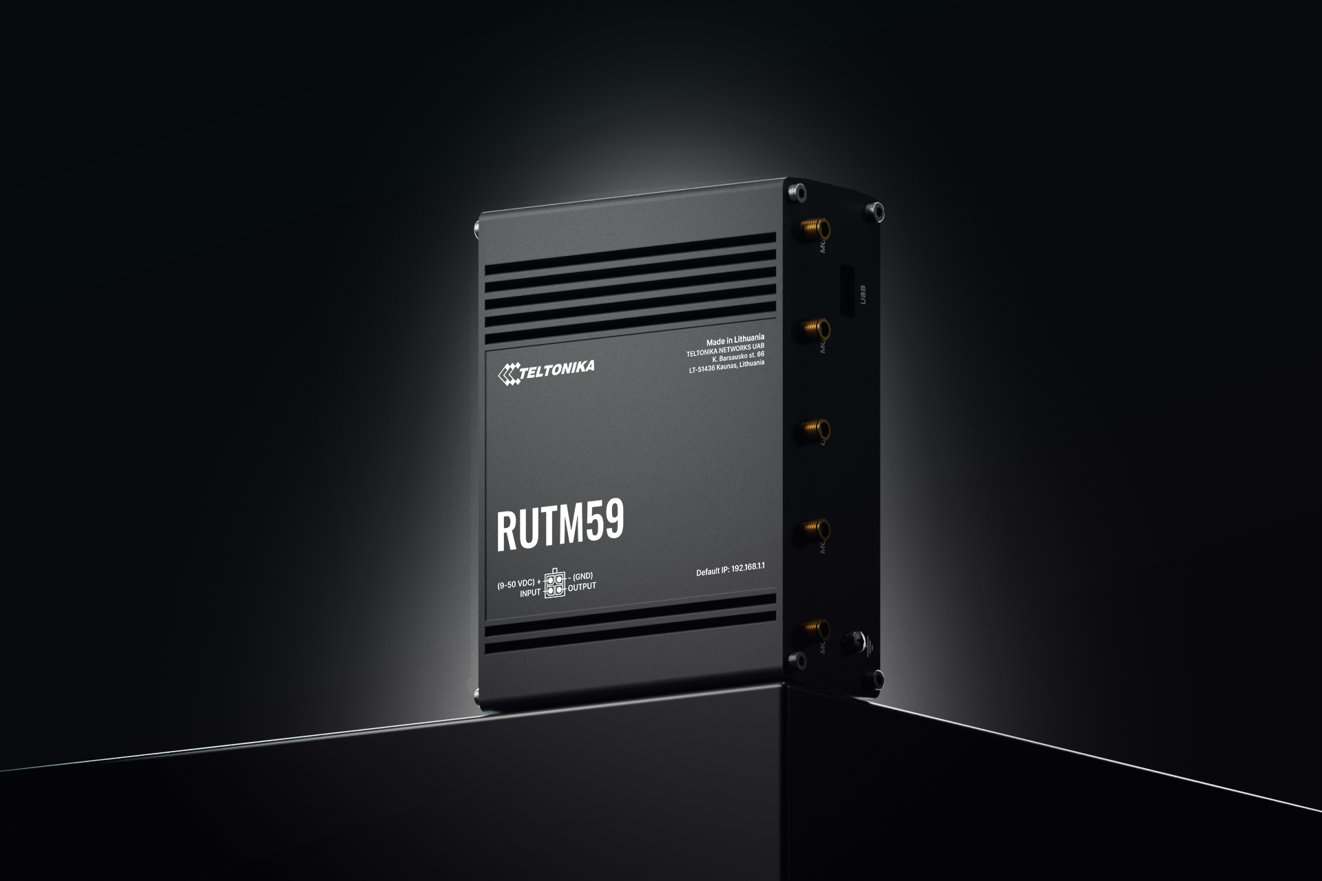 Giải pháp 5G hiệu suất cao với Router Công Nghiệp Teltonika RUTM59