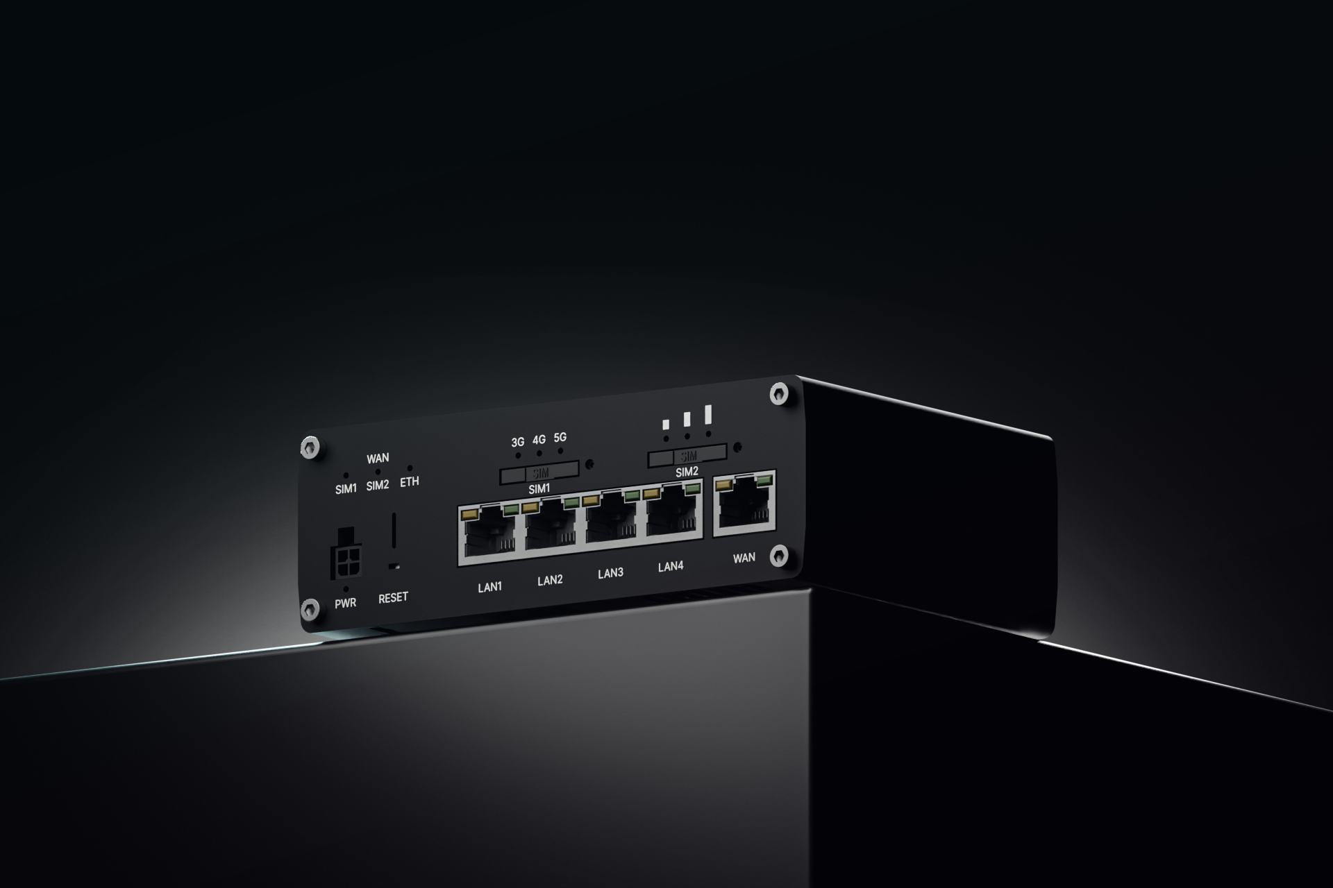 Router Công Nghiệp RUTM59 với 5 cổng Gigabit Ethernet