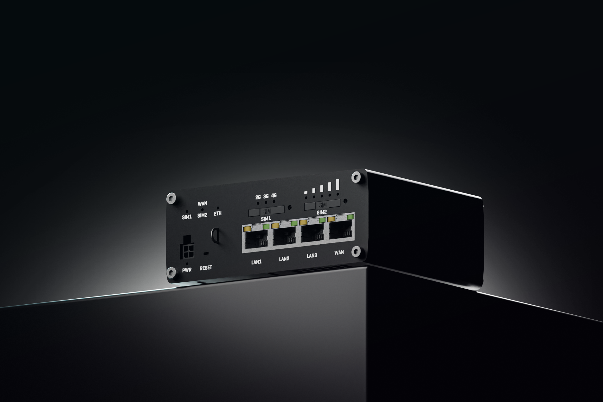 Cổng Gigabit Ethernet trên Router Công Nghiệp Teltonika RUTX09
