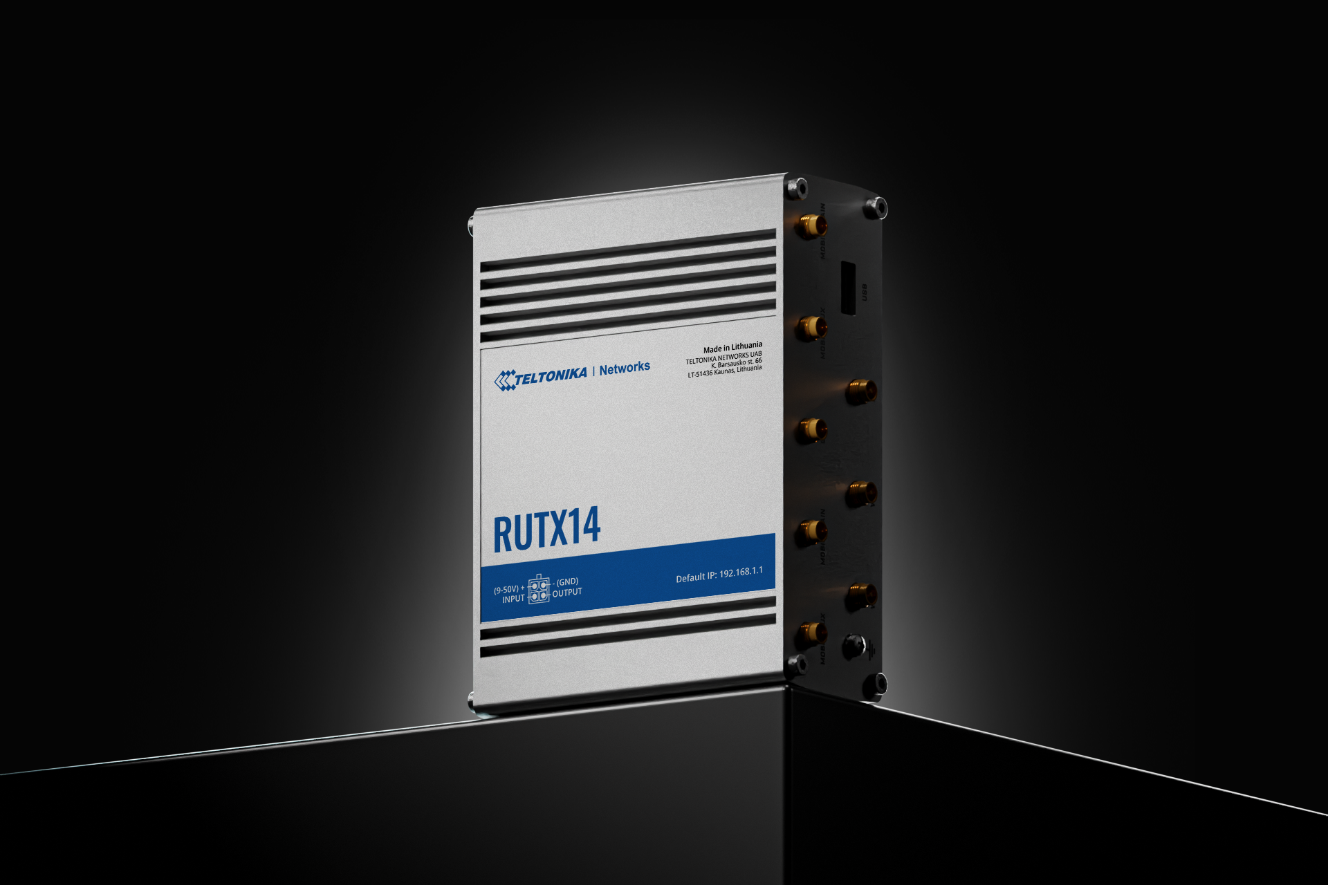 Router Công Nghiệp Teltonika RUTX14 tốc độ 600Mbps Carrier Aggregation