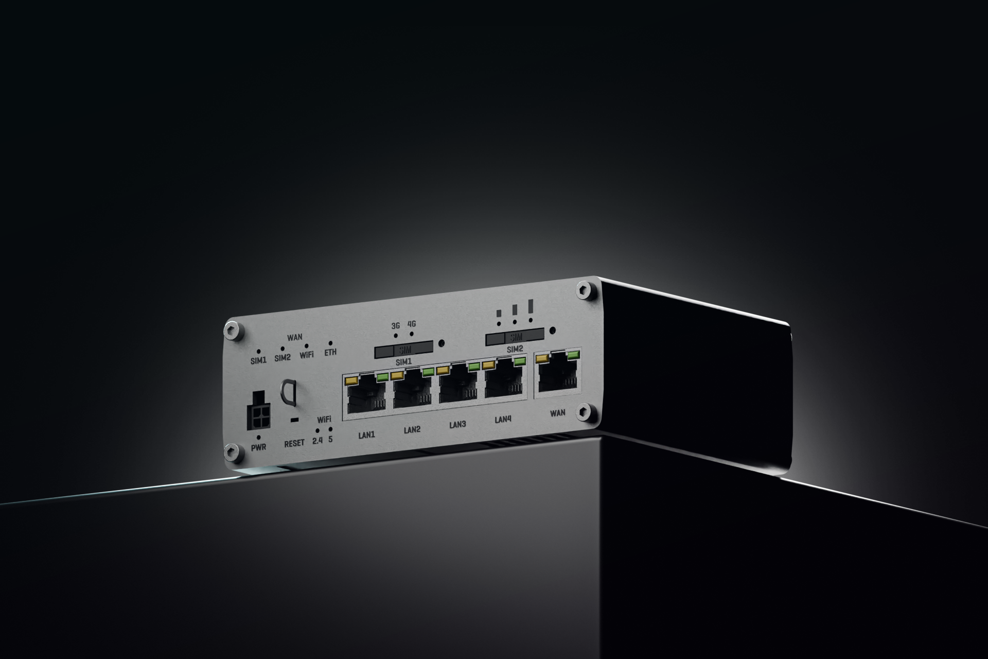 Cổng mạng Gigabit tốc độ cao trên Router Công Nghiệp RUTX14