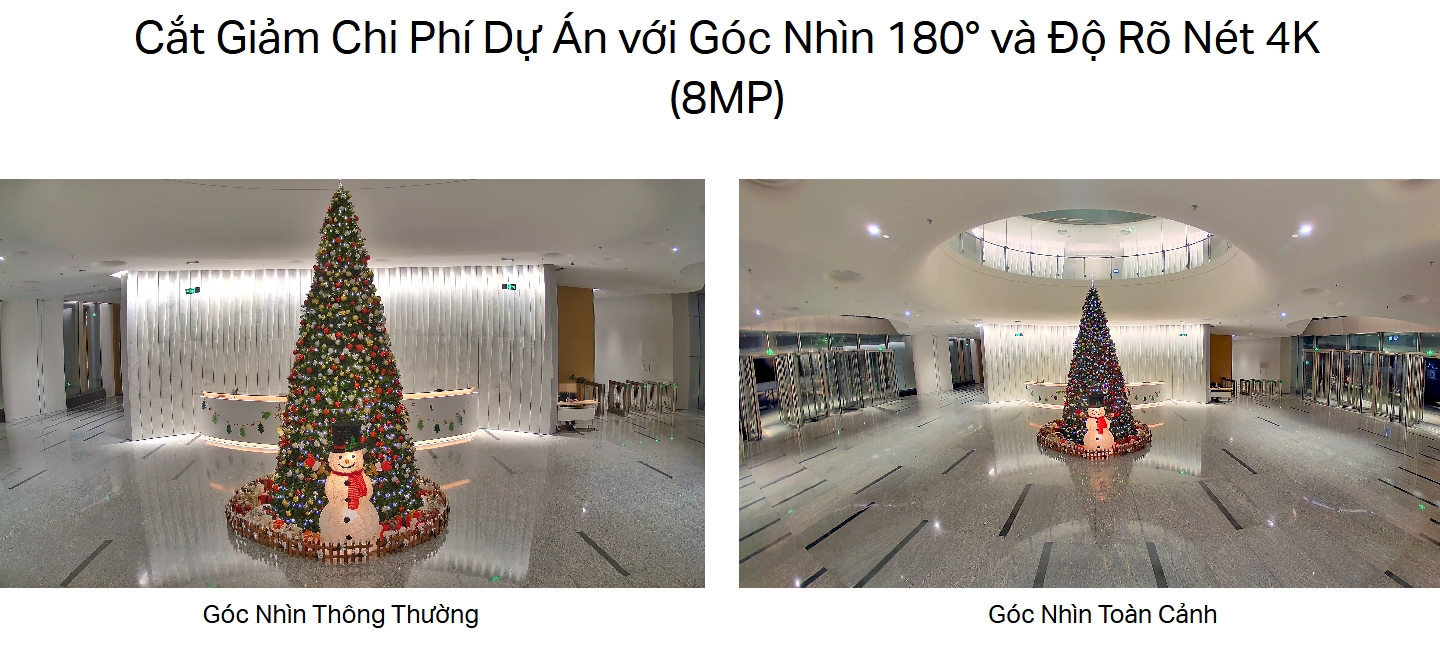 Camera 4K góc rộng 